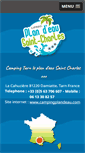 Mobile Screenshot of campingplandeau.com